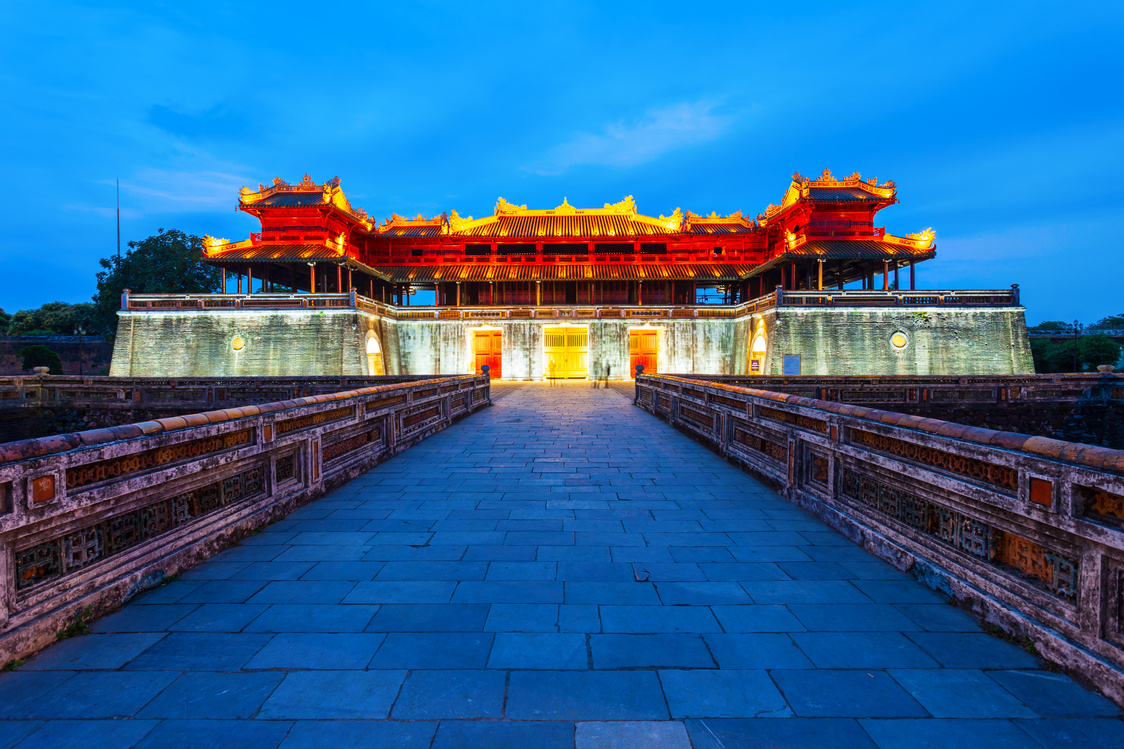 Imperial City in Hue, Vietnam