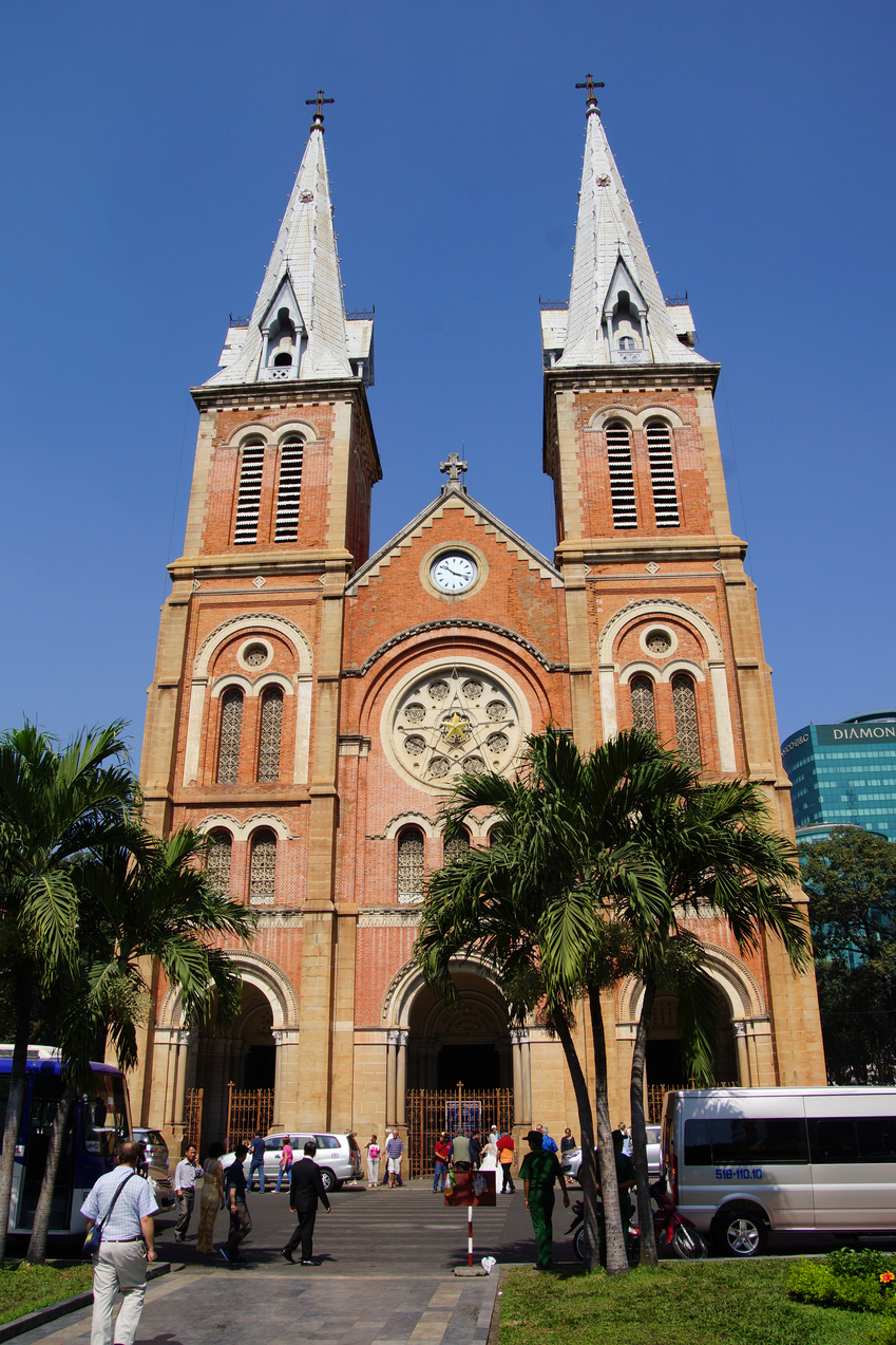 Notre Dame Cathedral in Saigon