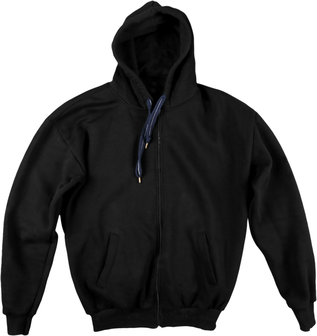Black Hooded Sweatshirt