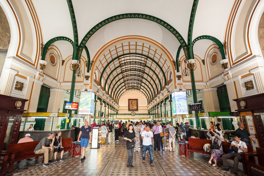 Saigon Central Post Office, Hochiminh