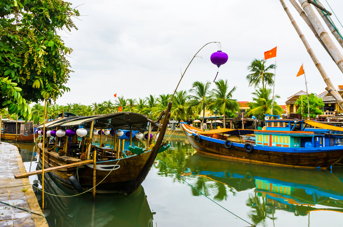 Hoi An　Sightseeing boat