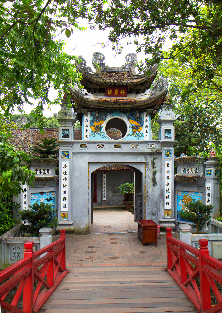 Vietnam. Hanoi. The Ngoc Son Temple