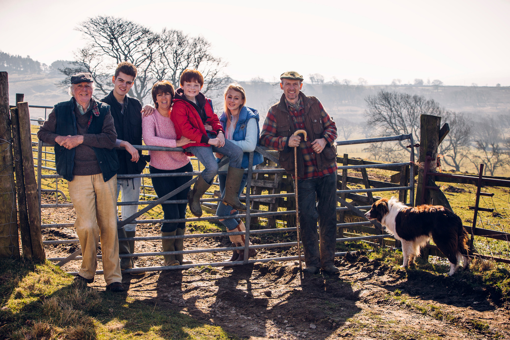 British Farming Family