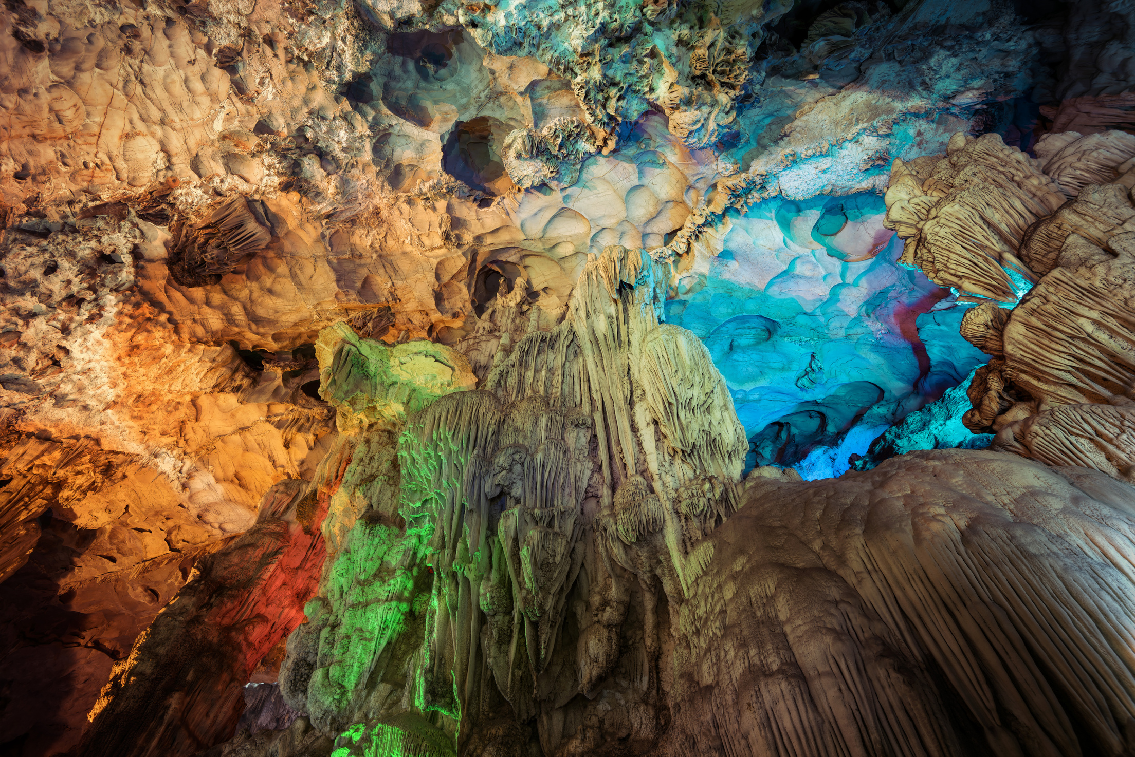 Ha Long Bay Caves Vietnam