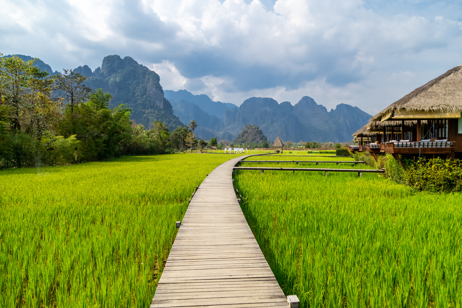 Vang Vieng, Laos, Southeast Asia.