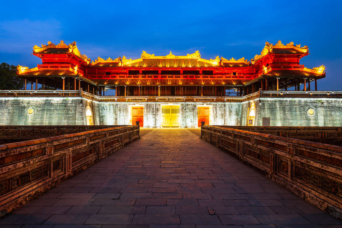 Imperial City in Hue, Vietnam