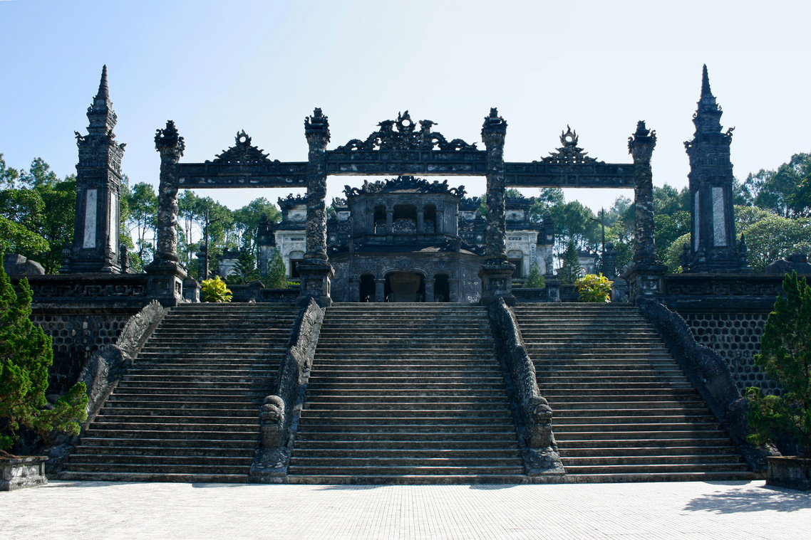 Tomb of the Emperor Khai Dinh in Hue