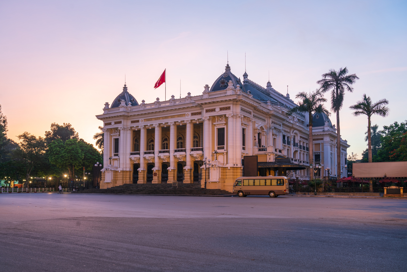 Hanoi Opera House in Early Morning in Hanoi